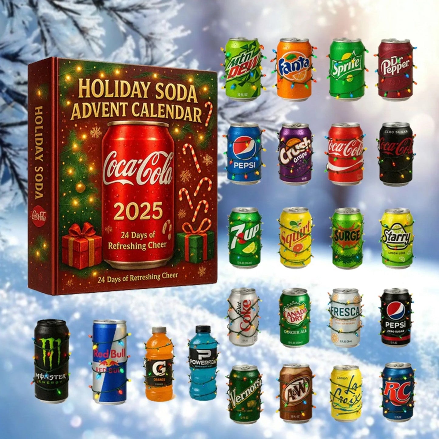 2025 Whiskey Advent Calendar,Your Unique Christmas Countdown