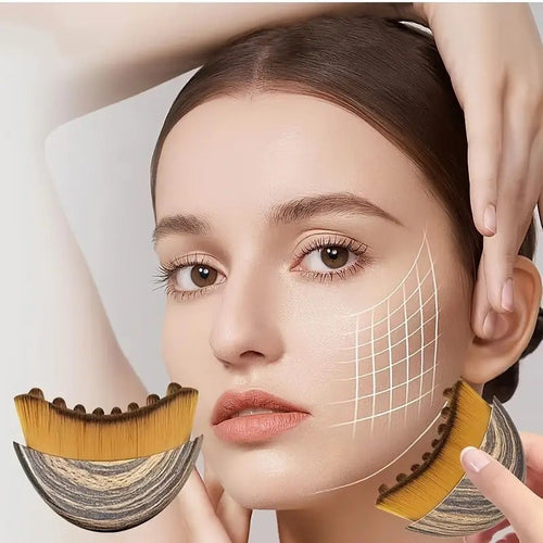 🔥 Facial Massage Eye and Neck Care Brush