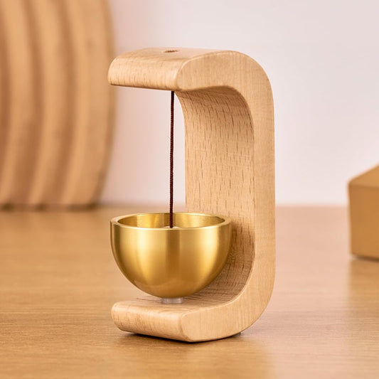 🔥🔔 Magnetic Wooden Doorbell for All Materials