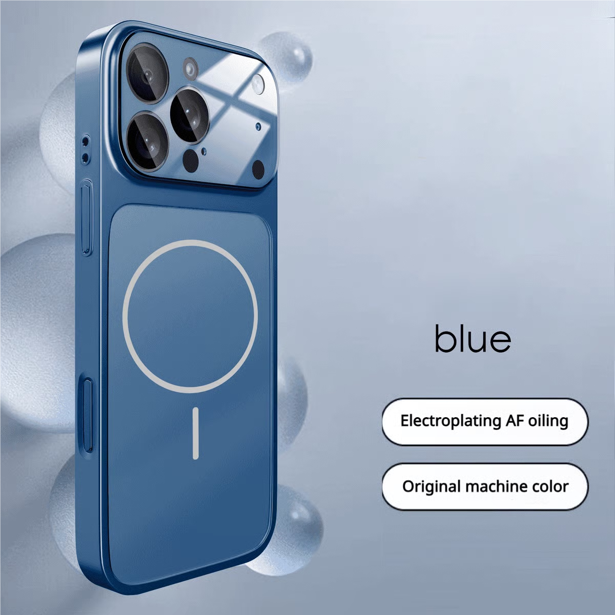 Ultra-Thin Magnetic Case with Lens Protection for iPhone 17/16/15...