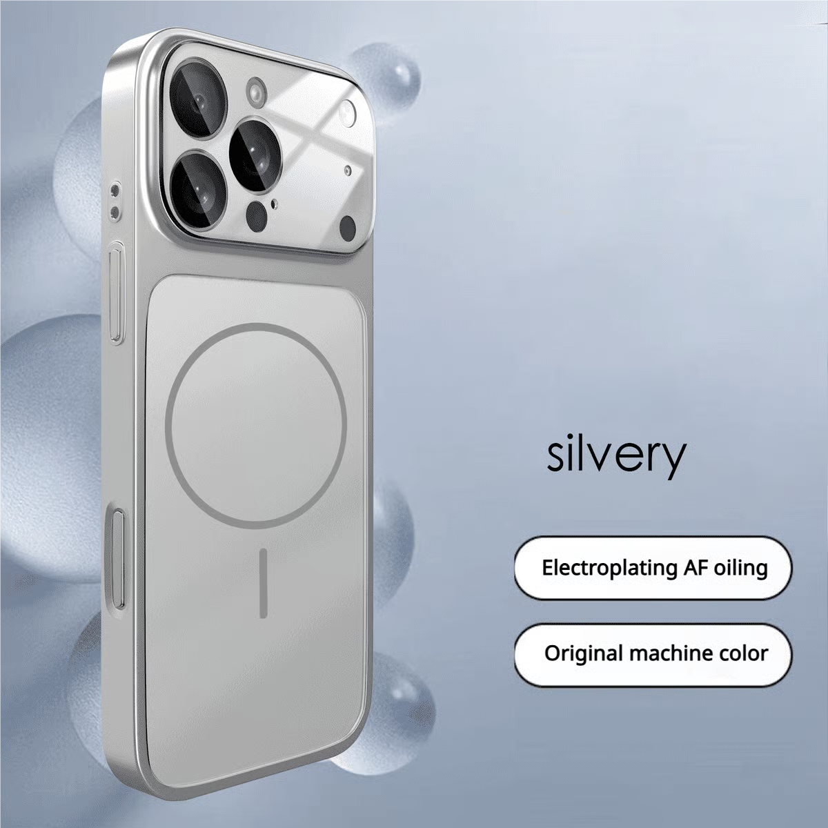 Ultra-Thin Magnetic Case with Lens Protection for iPhone 17/16/15...