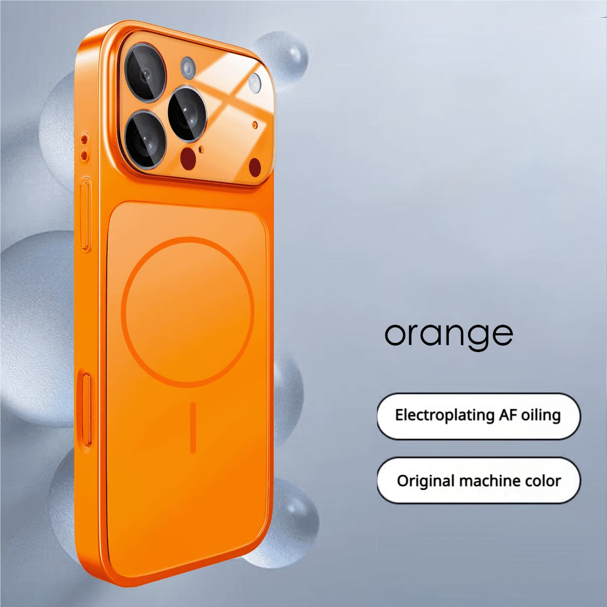 Ultra-Thin Magnetic Case with Lens Protection for iPhone 17/16/15...