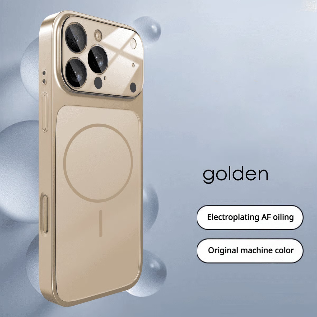 Ultra-Thin Magnetic Case with Lens Protection for iPhone 17/16/15...