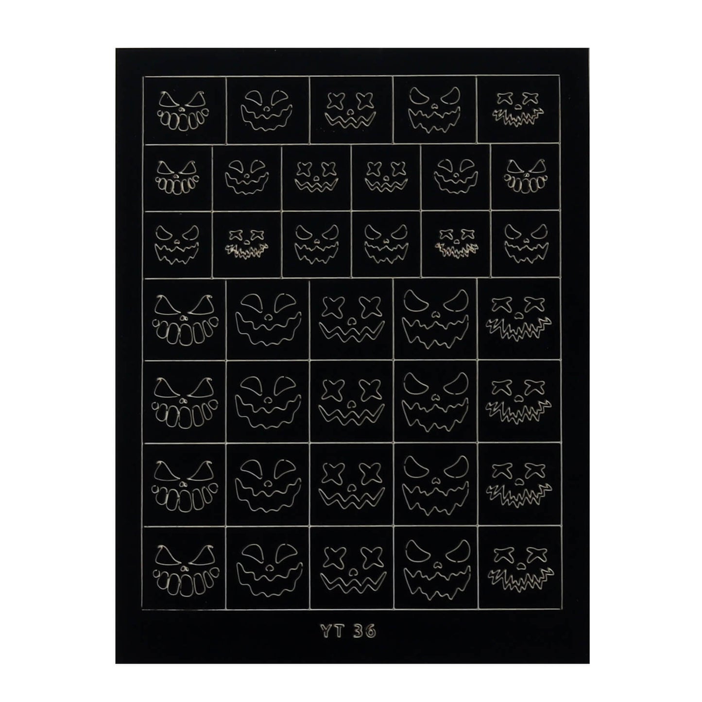 Halloween Nail Sticker-Hollow