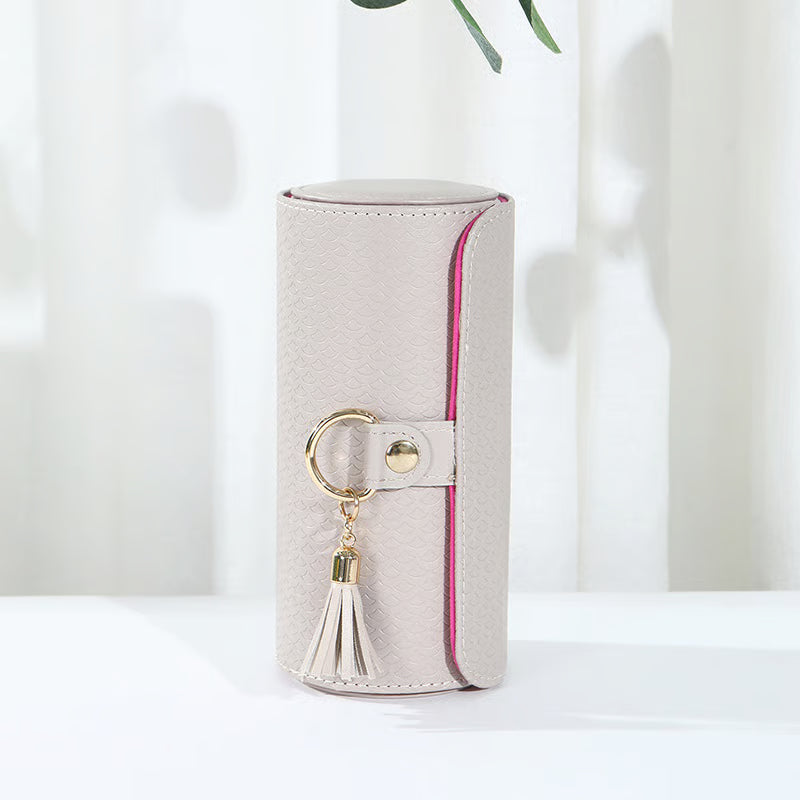 Layered Travel Jewelry Case – Elegant Storage, Always Ready to Shine