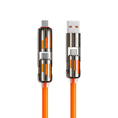 Last Day Buy 3 Free 1 - 4-in-1 USB Charging Cable fast charging 240W