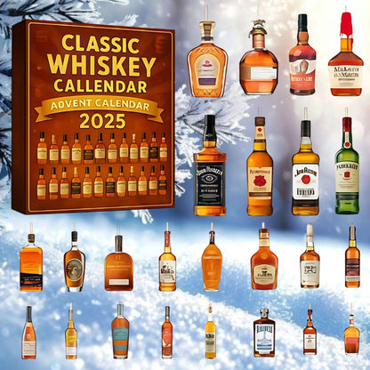 2025 Whiskey Advent Calendar,Your Unique Christmas Countdown