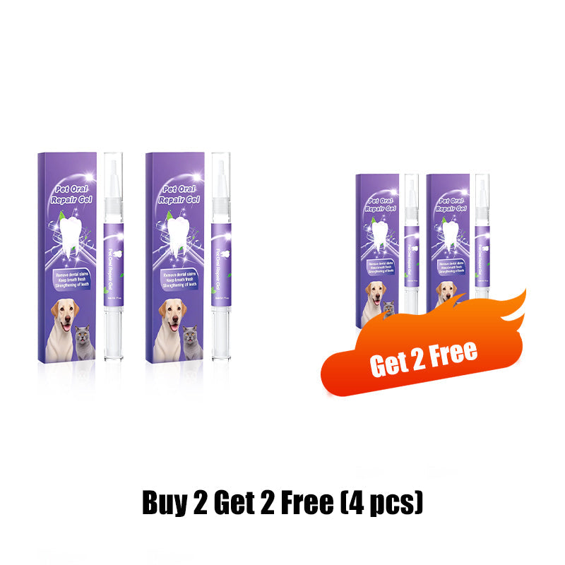 BUY 1 GET 1 FREE🐶🦷Pet Oral Repair Gel Toothbrush