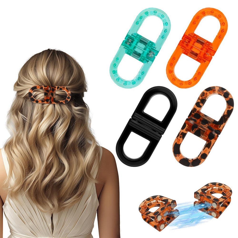4Pcs Hair Clips Hair Styling Clips for Women All Hair Types