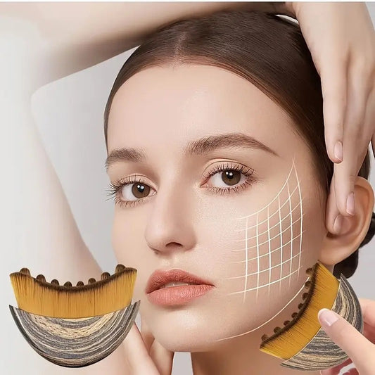 🔥 Facial Massage Eye and Neck Care Brush