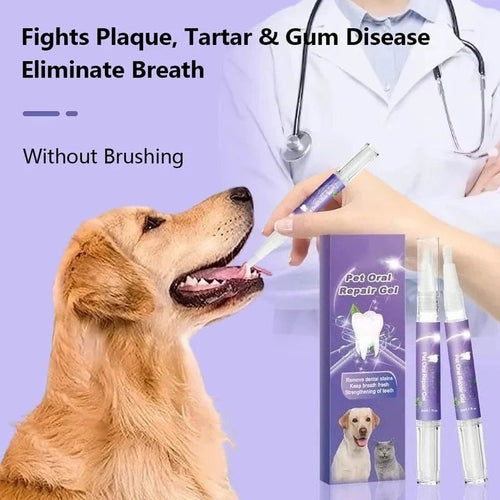 BUY 1 GET 1 FREE🐶🦷Pet Oral Repair Gel Toothbrush