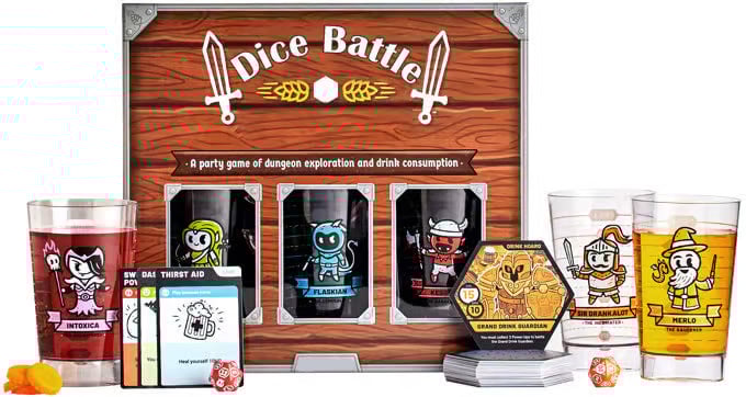 Bar Heroes Assemble! Dice Battle: Hire your legendary partners and fight in a night of alcohol