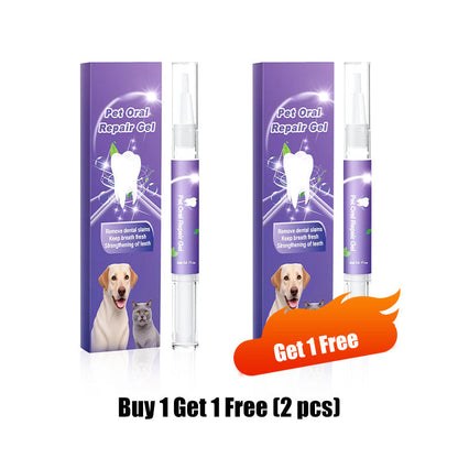 BUY 1 GET 1 FREE🐶🦷Pet Oral Repair Gel Toothbrush