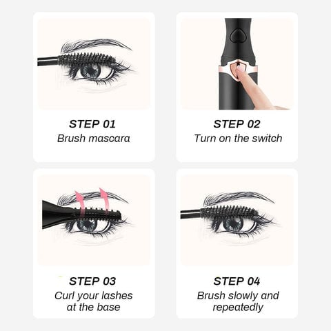 Electric Eyelash Curler for Instant Glam✨ Blink & Dazzle!