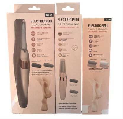 Rechargeable Electric Foot File – Smooth Heels, Anytime Anywhere