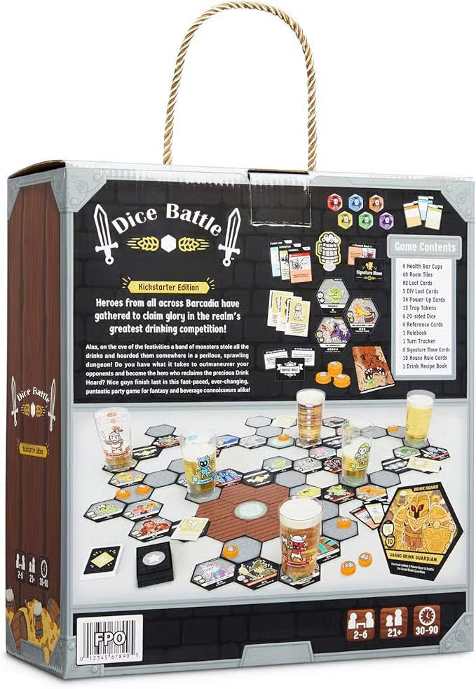 Bar Heroes Assemble! Dice Battle: Hire your legendary partners and fight in a night of alcohol