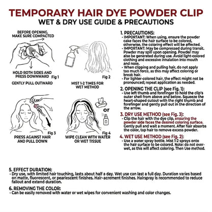 Colors Temporary Hair Chalk Hair Dye