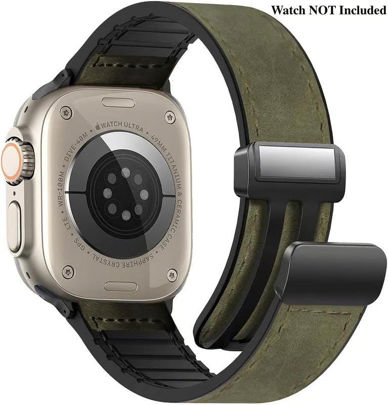 Adjustable Magnetic Leather Band