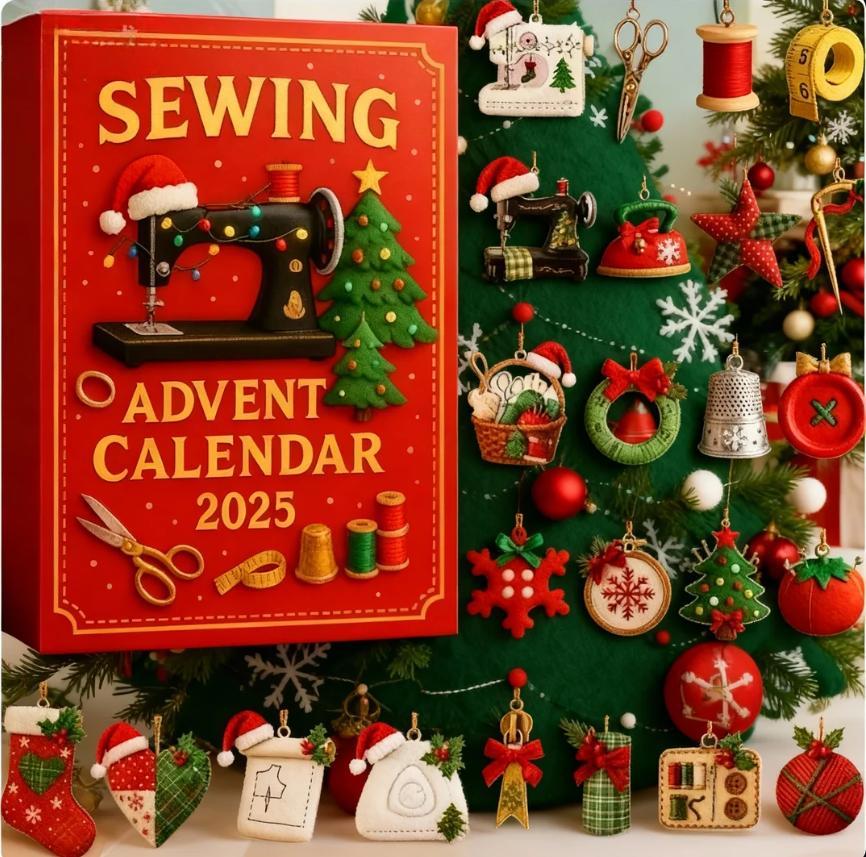 🔥Limited Edition, Only 100 Sets Left! - Sewing Advent Calendar 2025