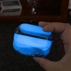 Luminous Liquid Sand AirPods Case _ Durable & Shock-Resistant