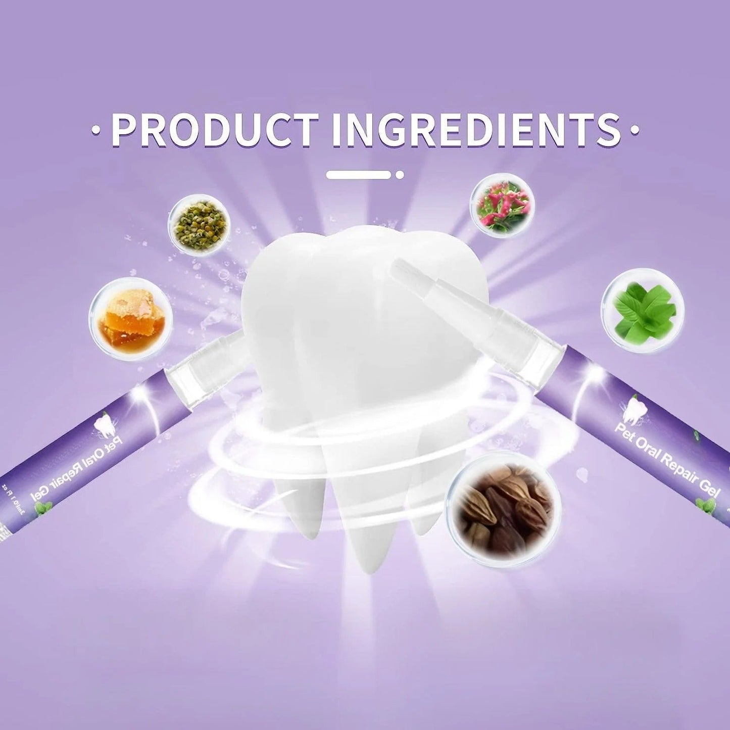 BUY 1 GET 1 FREE🐶🦷Pet Oral Repair Gel Toothbrush