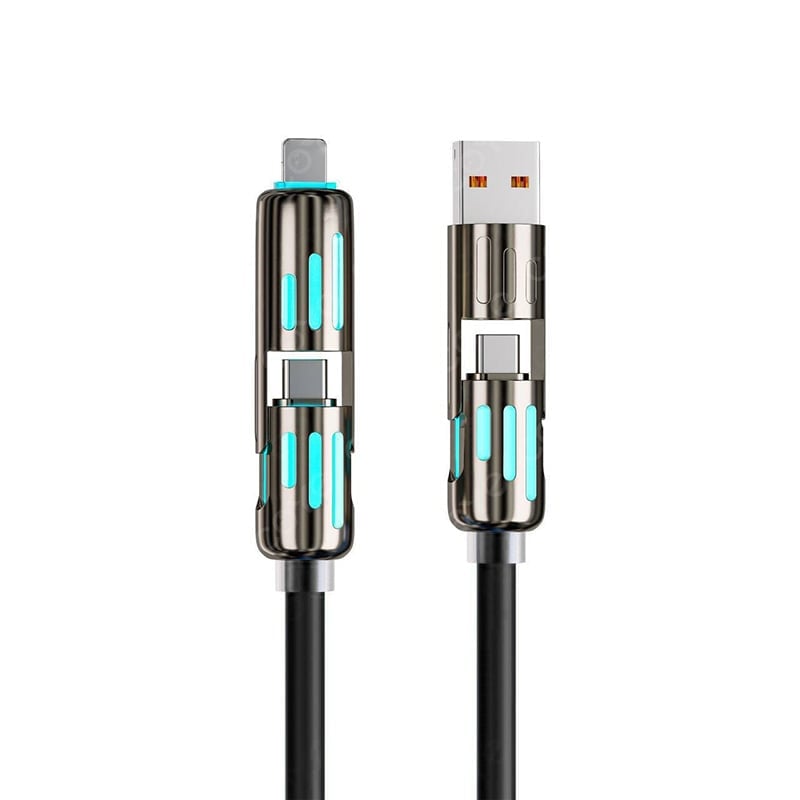 Last Day Buy 3 Free 1 - 4-in-1 USB Charging Cable fast charging 240W