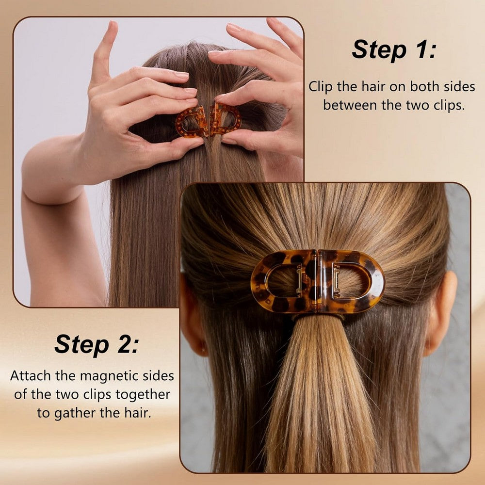 4Pcs Hair Clips Hair Styling Clips for Women All Hair Types
