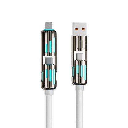 Last Day Buy 3 Free 1 - 4-in-1 USB Charging Cable fast charging 240W