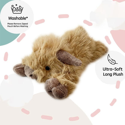 🎄Cute Cartoon Highland Cow Cuddly Toy - Christmas Gift Edition
