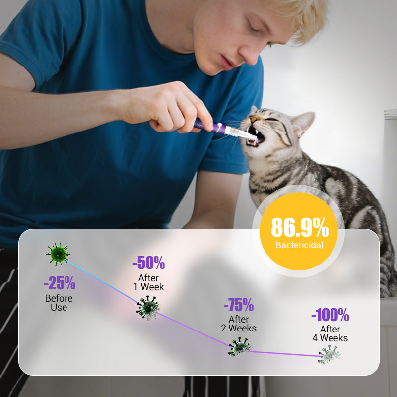 BUY 1 GET 1 FREE🐶🦷Pet Oral Repair Gel Toothbrush