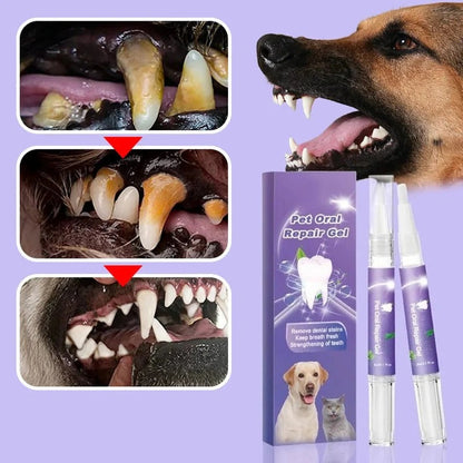 BUY 1 GET 1 FREE🐶🦷Pet Oral Repair Gel Toothbrush