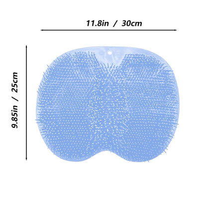 Hands-Free Silicone Foot Scrubber Mat