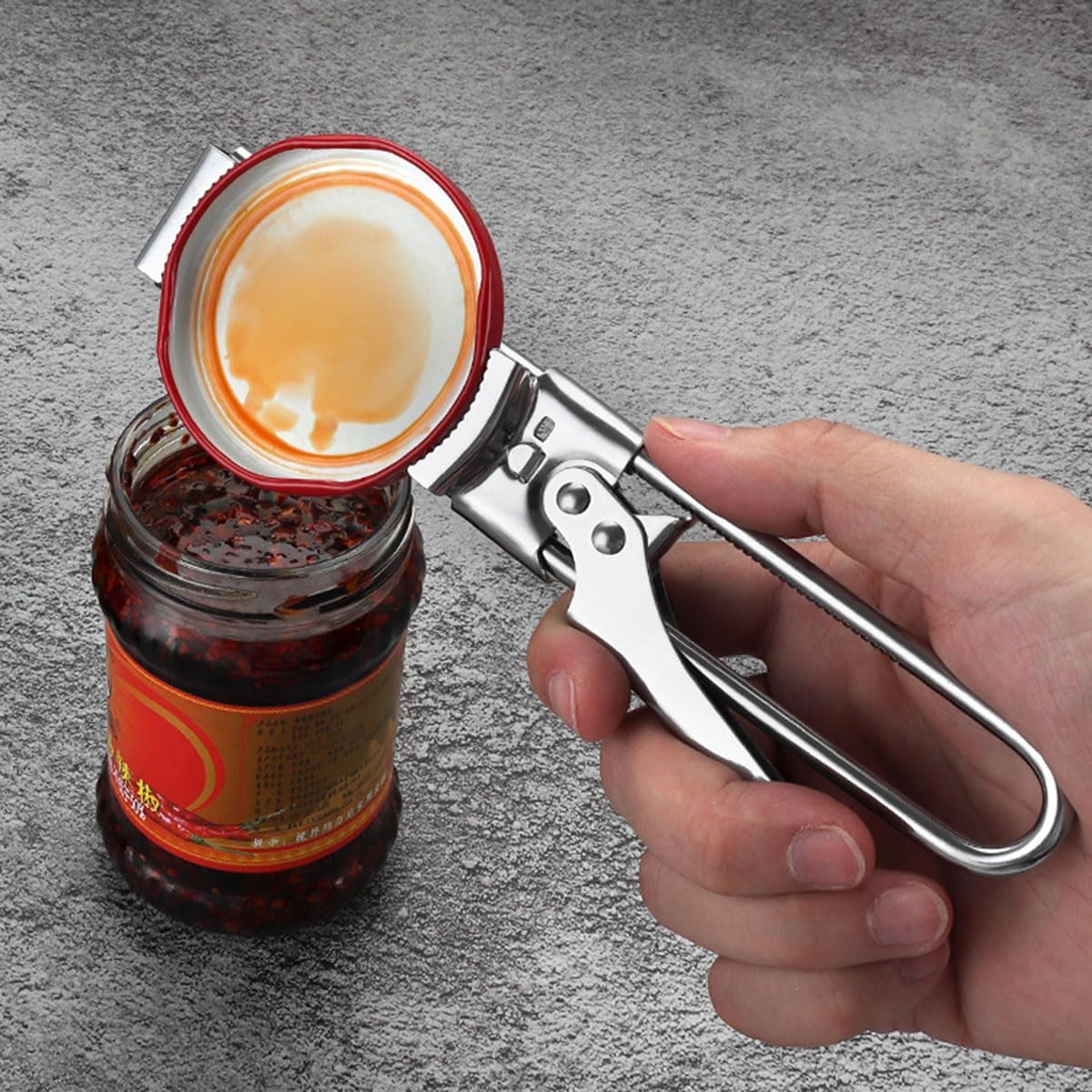 Adjustable Stainless Steel Jar & Bottle Opener