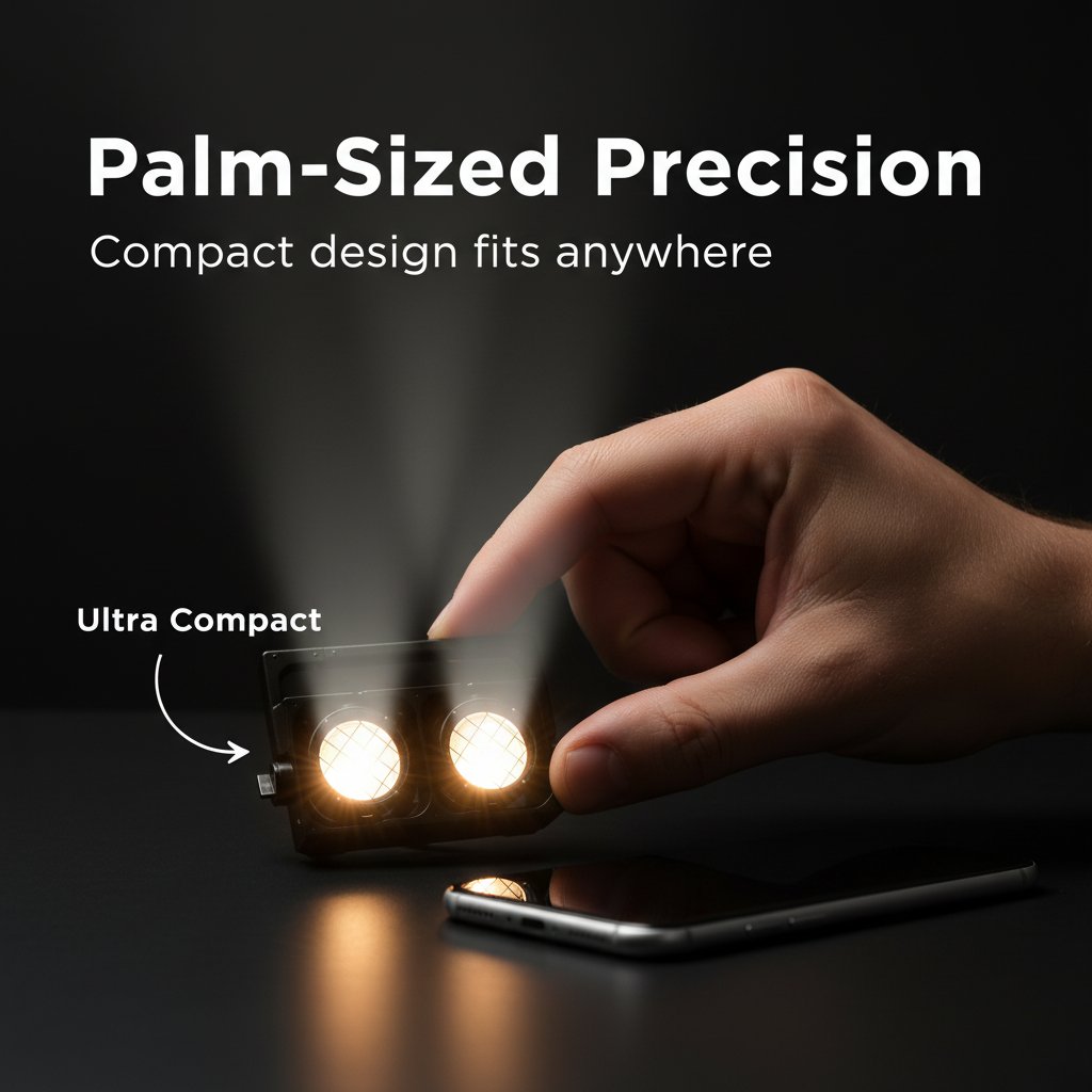 The Stage in Your Palm: Fully Functional Miniature Stage Light