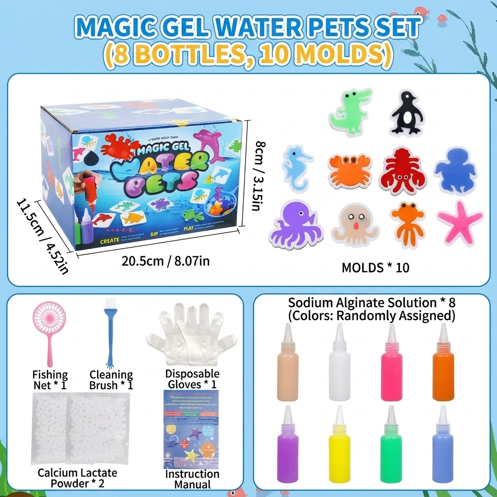 DIY Magic Gel Water Pets - Jumbo Pack