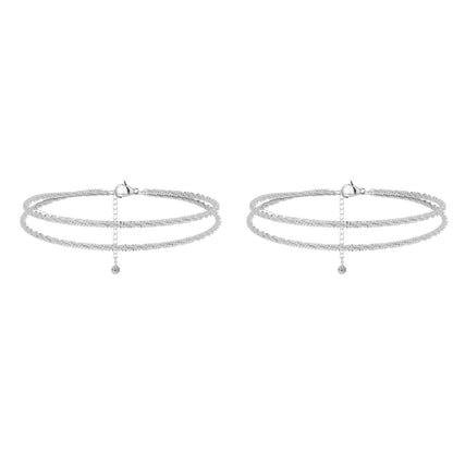 🎁Last Day Promotion 49% OFF🔥Dainty Layered Anklet For Women