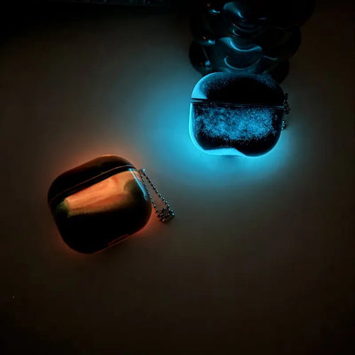 Luminous Liquid Sand AirPods Case _ Durable & Shock-Resistant