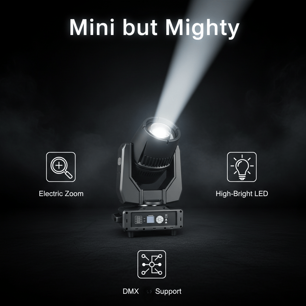 The Stage in Your Palm: Fully Functional Miniature Stage Light