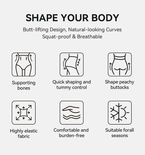 Women's Tummy Control Butt-Lifting Shapewear