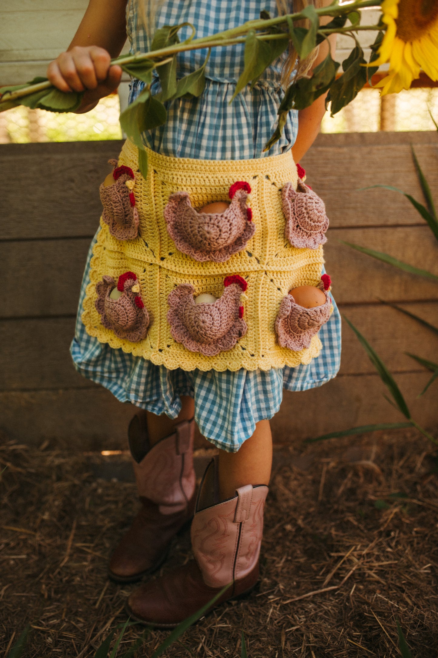 Mother Hen Egg Apron Pattern