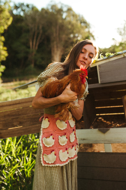 Mother Hen Egg Apron Pattern