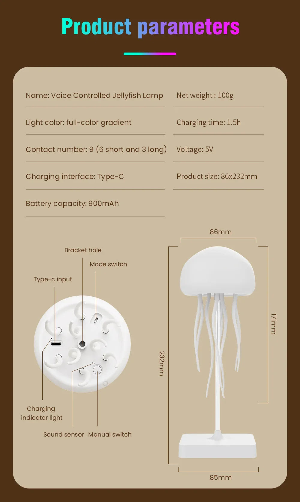 Jellyfish Night Lamp