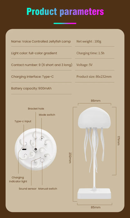 Jellyfish Night Lamp