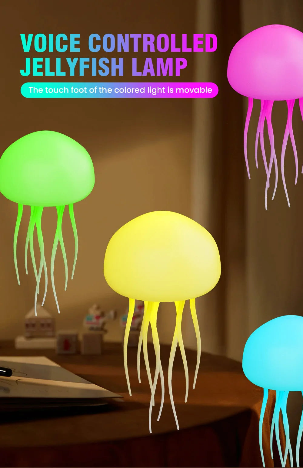 Jellyfish Night Lamp