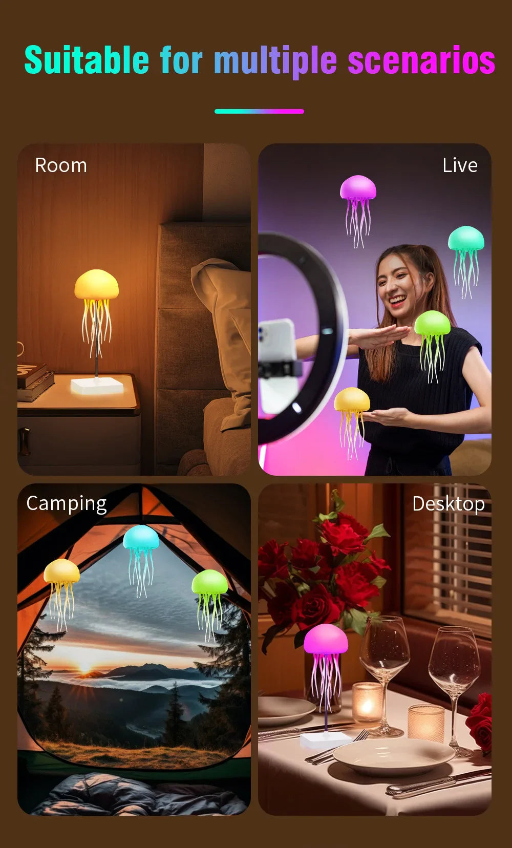 Jellyfish Night Lamp