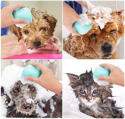 2-in-1 Grooming & Shampoo Brush