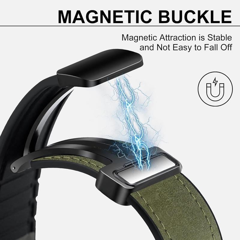 Adjustable Magnetic Leather Band