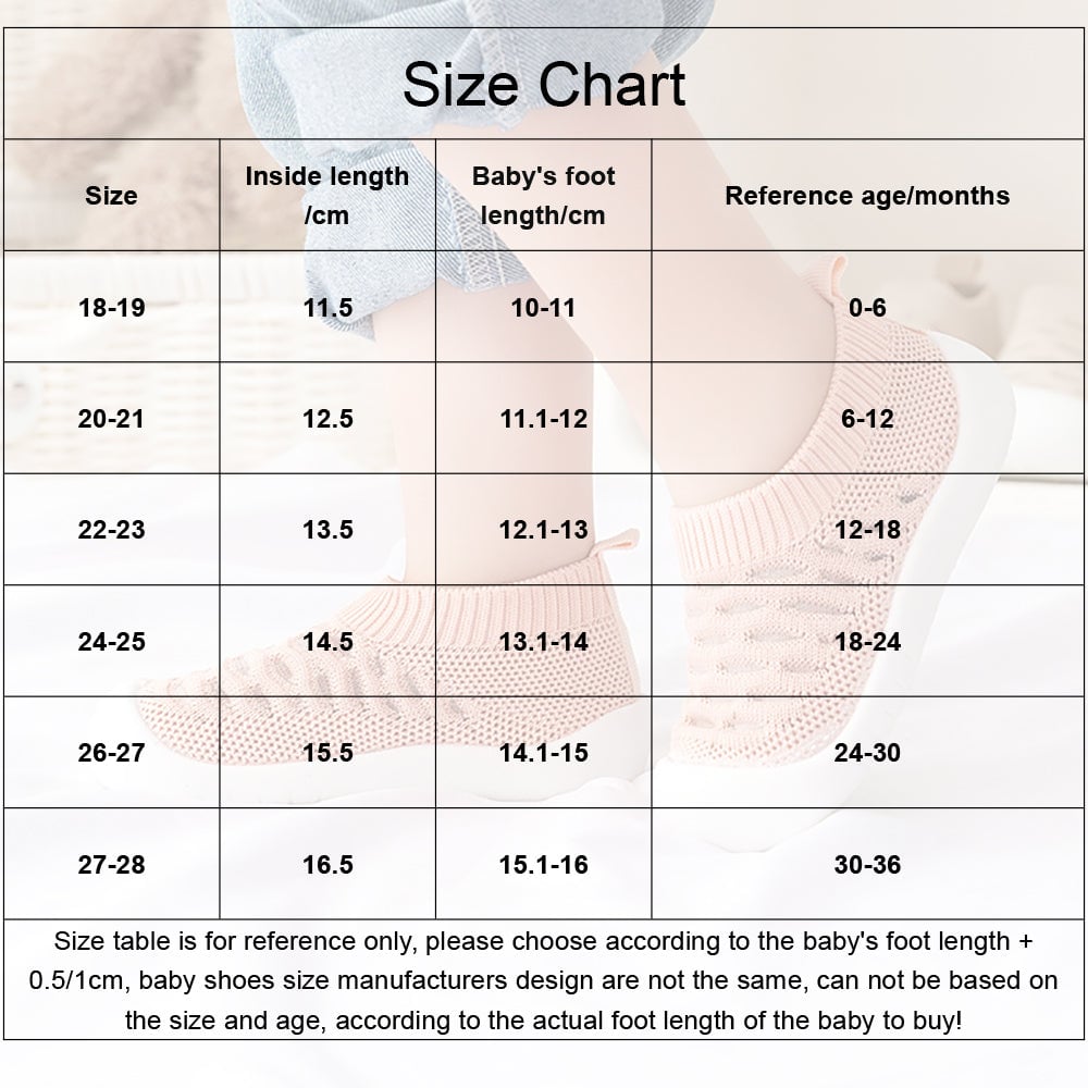 Non-Slip Baby Mesh Shoes