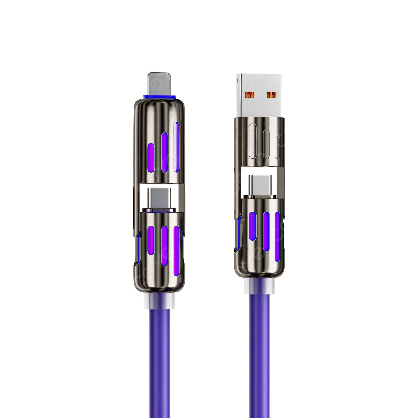 Last Day Buy 3 Free 1 - 4-in-1 USB Charging Cable fast charging 240W