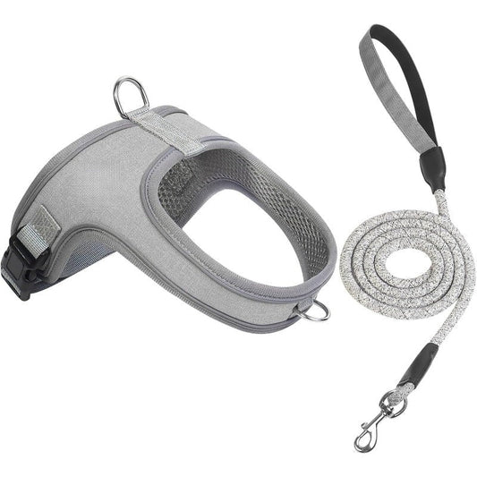 Breathable Dog Harness with Reflective Leash